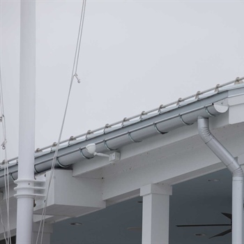 AceClamp’s snow guards for metal roofing at Carlson's Landing