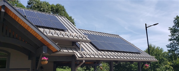 NY Park and Wildlife DPT Chose High 3-Bar Solar Panel Snow Guard System