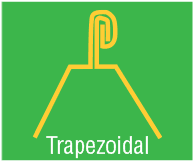 select trapezoidal seam compatible products