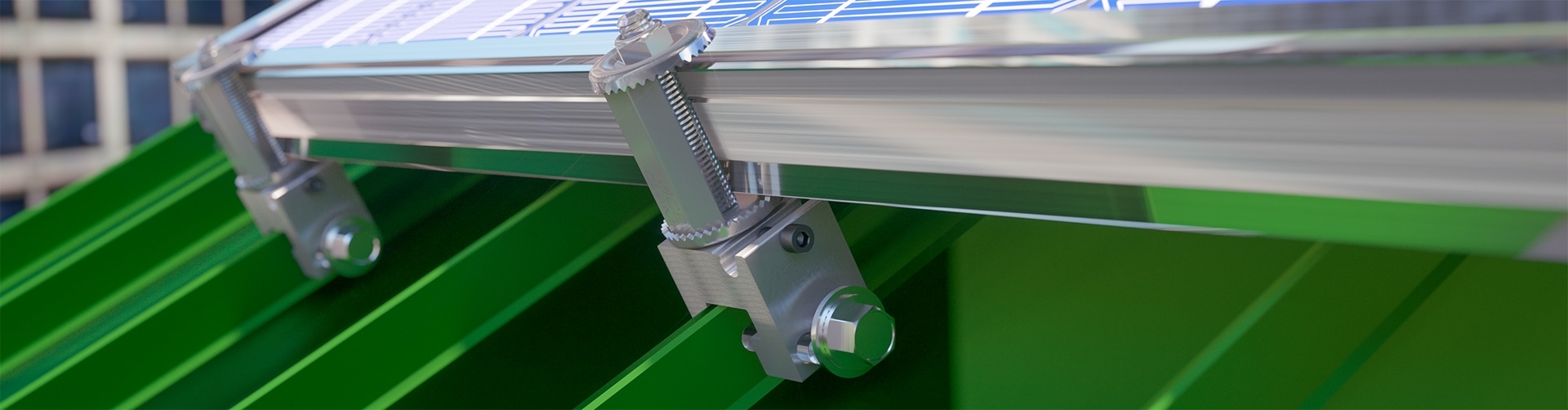 Solar Panel Mounts for Metal Roof Solar panel mounting on metal roofs